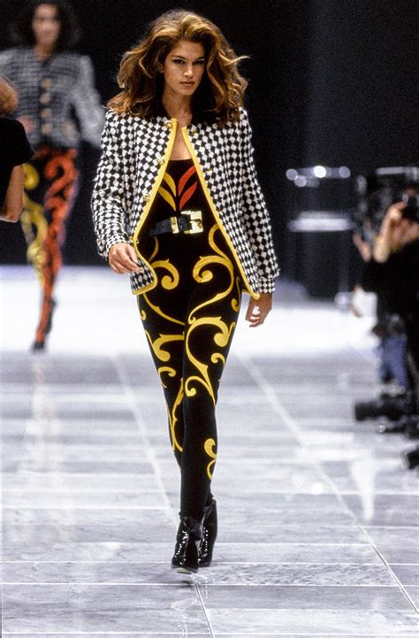 iconic versace dresses|versace's most famous runway.